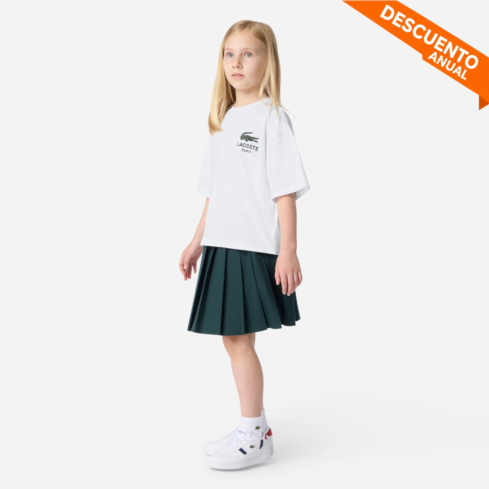 Camiseta Kids Niña Lacoste - Camiseta Kids