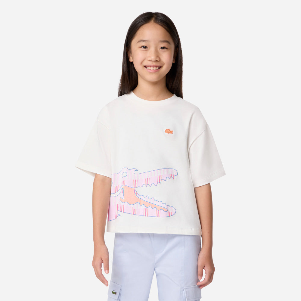 Camiseta Kids Niña Lacoste - Camiseta Kids