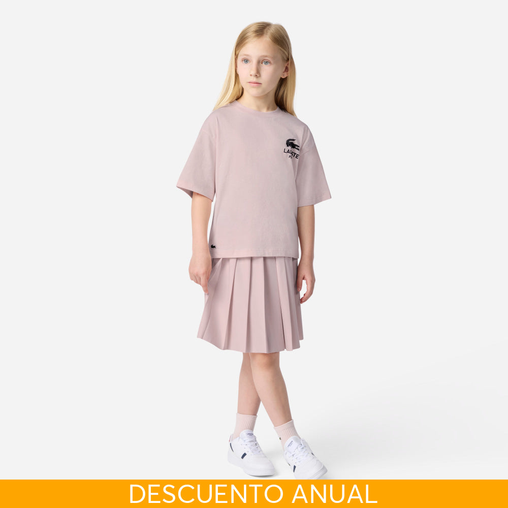 Camiseta Kids Niña Lacoste - Camiseta Kids
