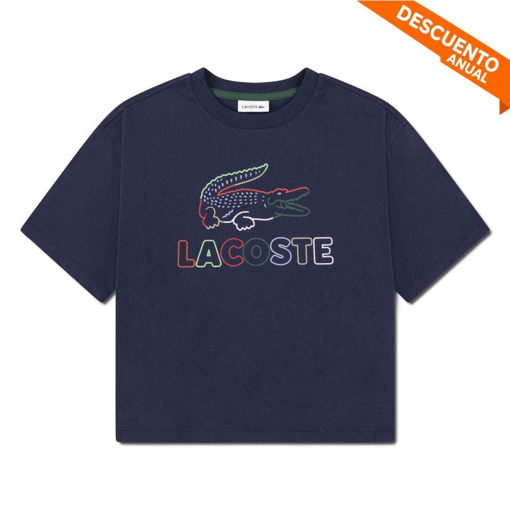 Camiseta Kids Niña Lacoste - Camiseta Kids