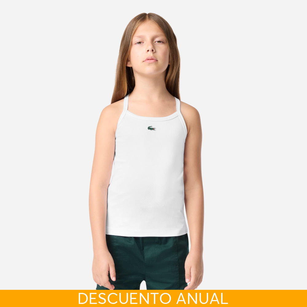 Camiseta Kids Niña Lacoste - Camiseta Kids