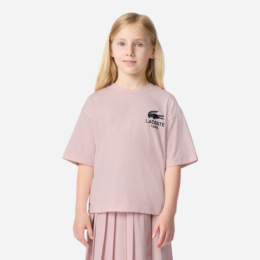 Camiseta Kids Niña Lacoste - Camiseta Kids
