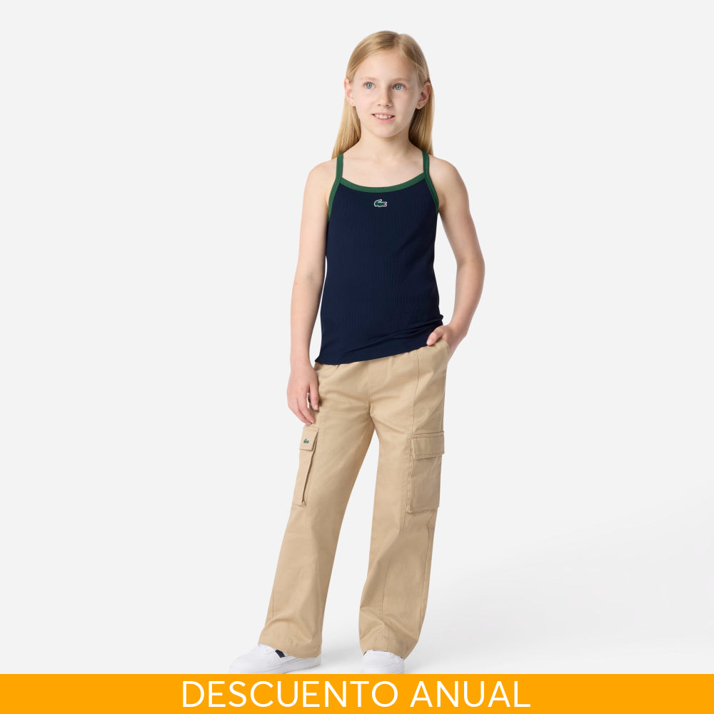 Camiseta Kids Niña Lacoste - Camiseta Kids