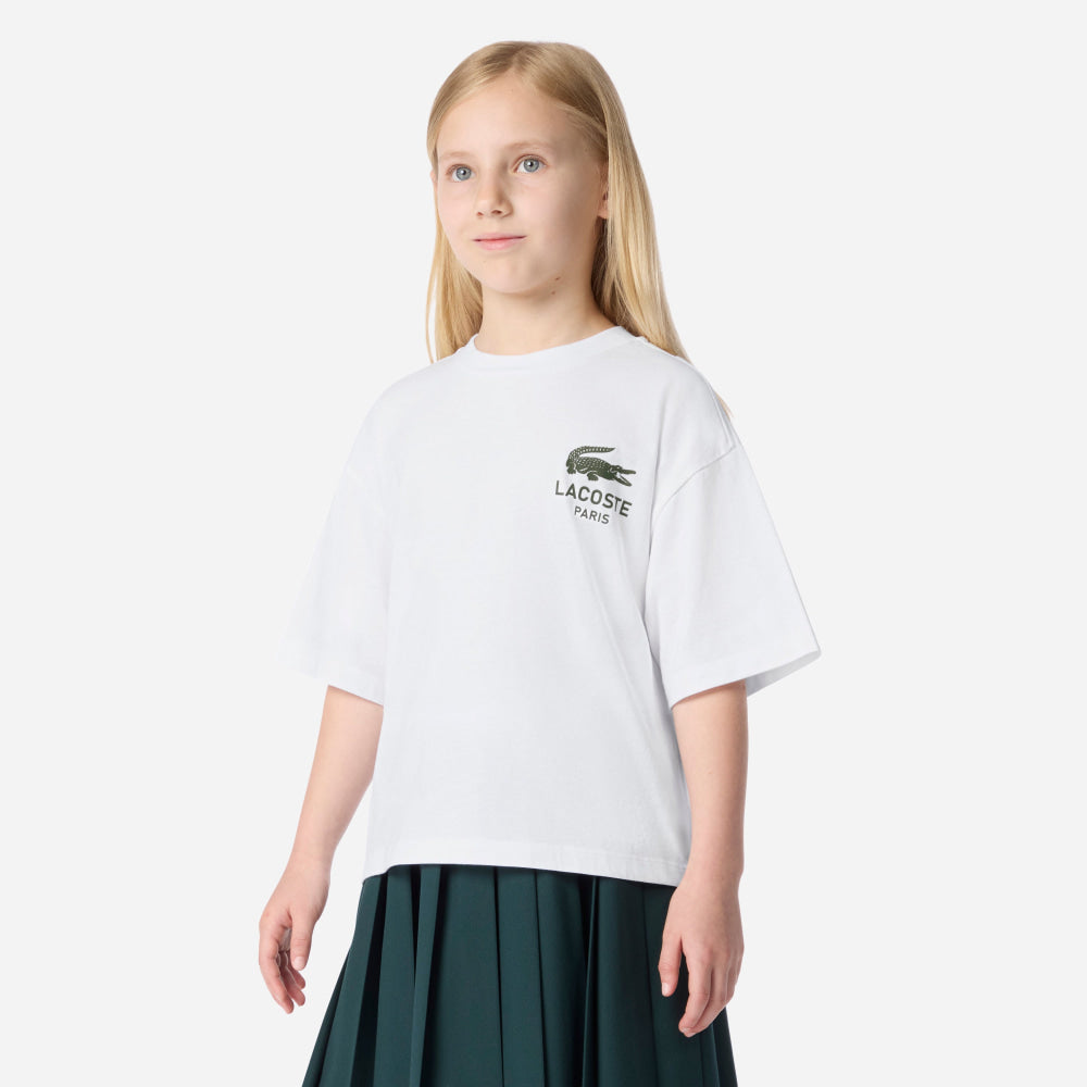 Camiseta Kids Niña Lacoste - Camiseta Kids