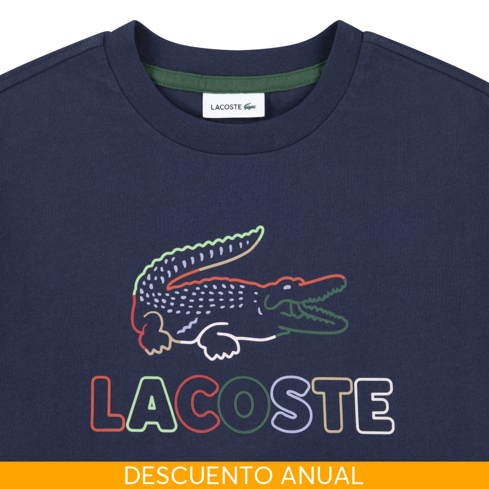 Camiseta Kids Niña Lacoste - Camiseta Kids