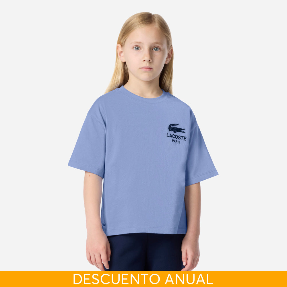 Camiseta Kids Niña Lacoste - Camiseta Kids