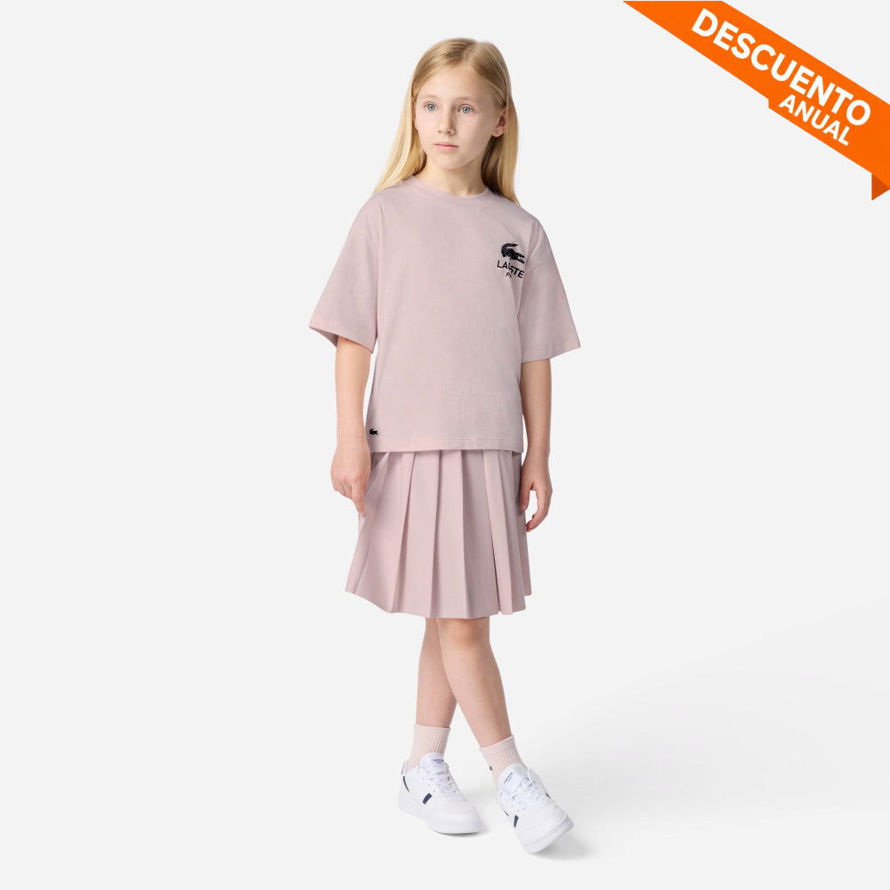 Camiseta Kids Niña Lacoste - Camiseta Kids