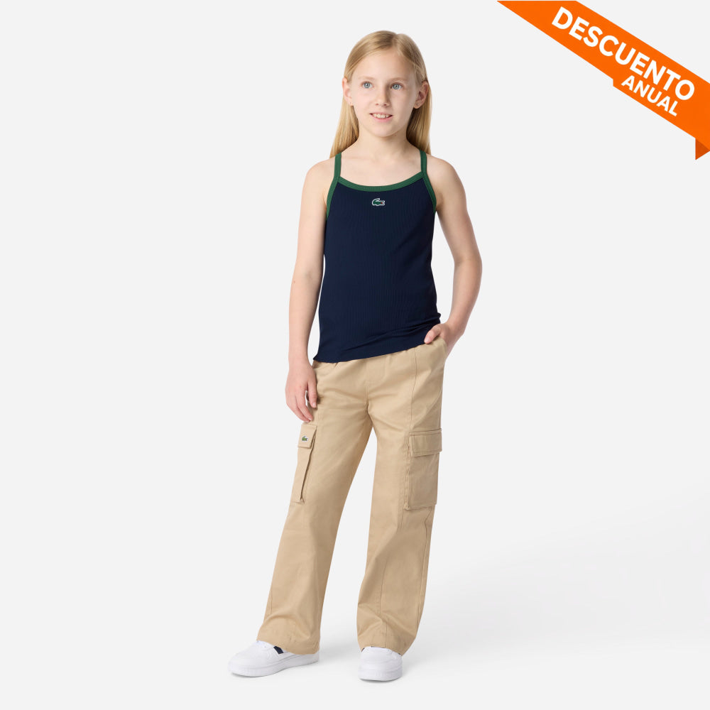 Camiseta Kids Niña Lacoste - Camiseta Kids