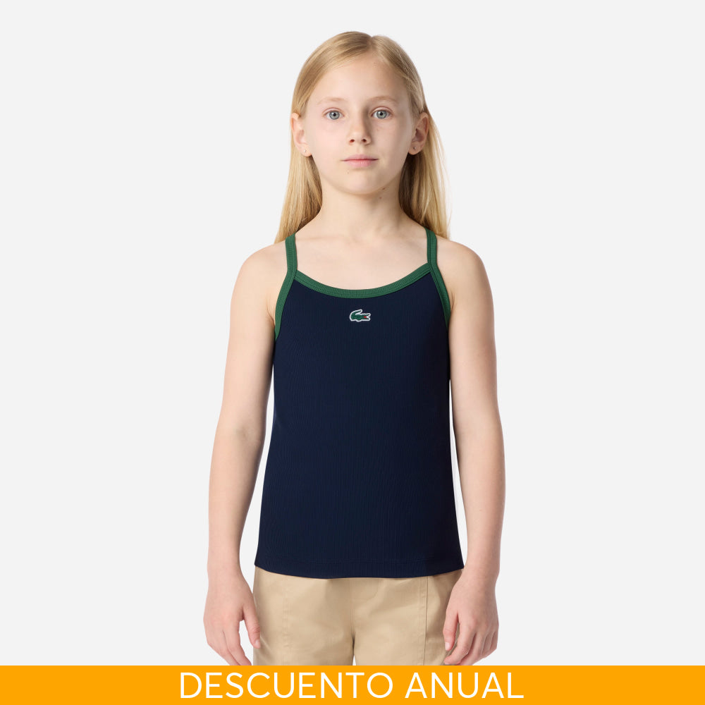 Camiseta Kids Niña Lacoste - Camiseta Kids