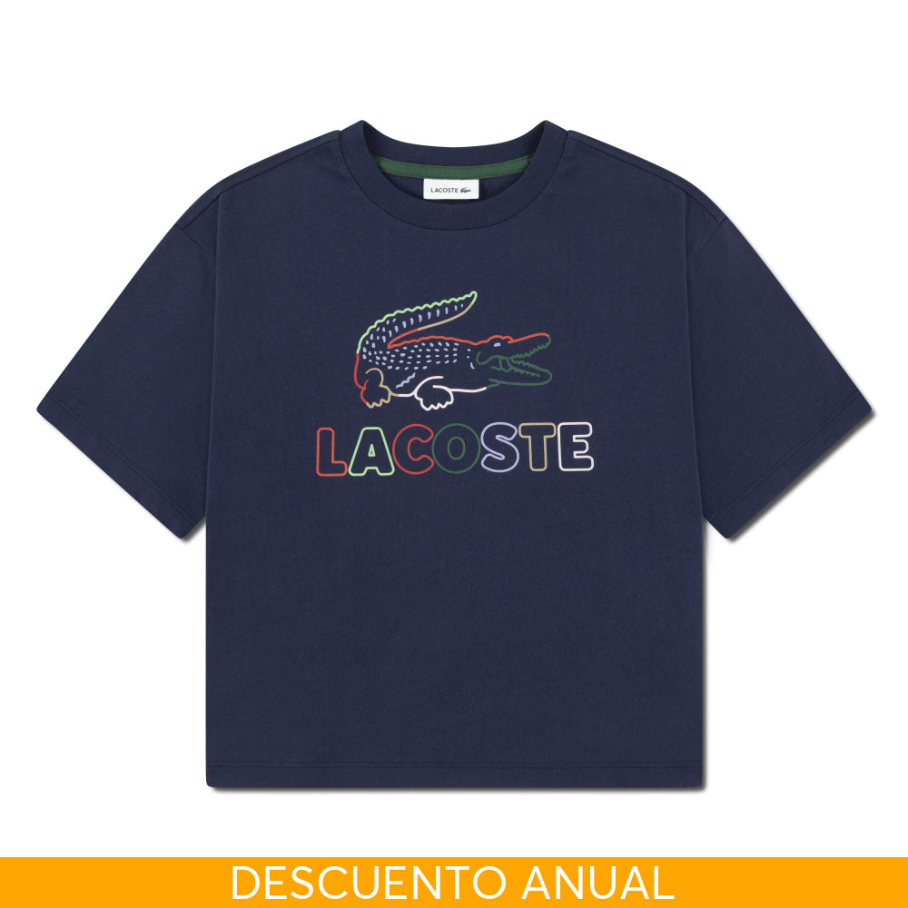 Camiseta Kids Niña Lacoste - Camiseta Kids