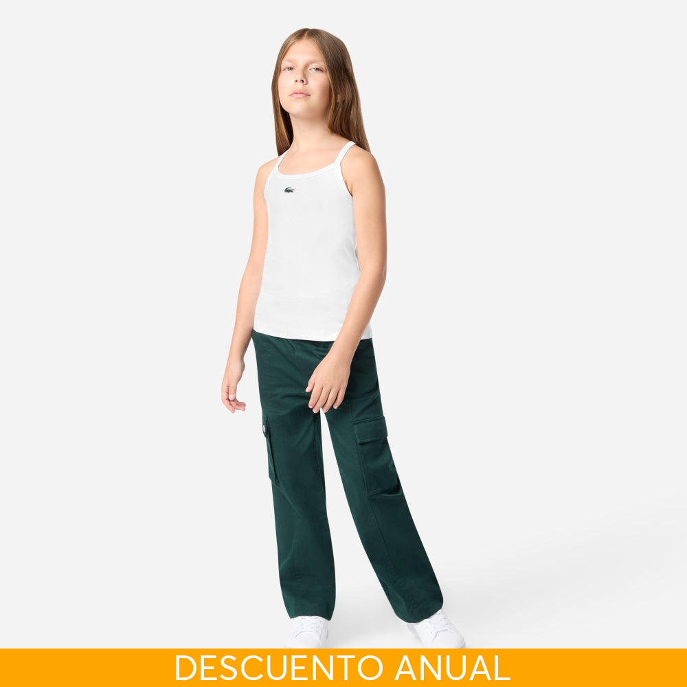 Camiseta Kids Niña Lacoste - Camiseta Kids