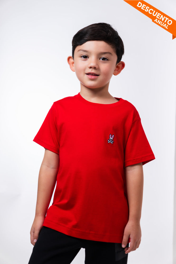 Camiseta Kids Psycho Bunny Camiseta Kids