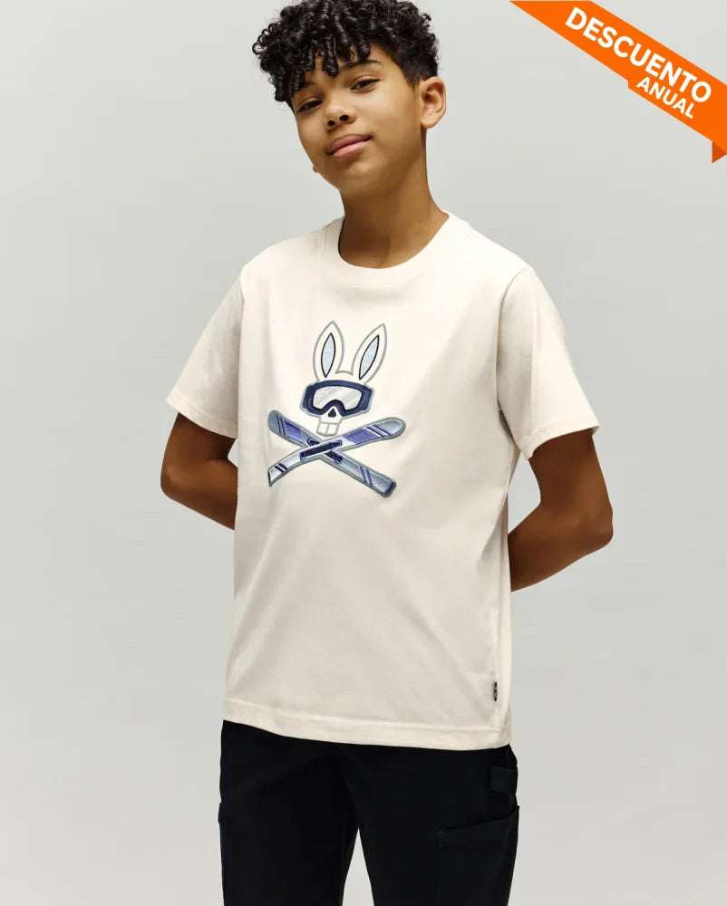 Camiseta Kids Psycho Bunny Camiseta Kids