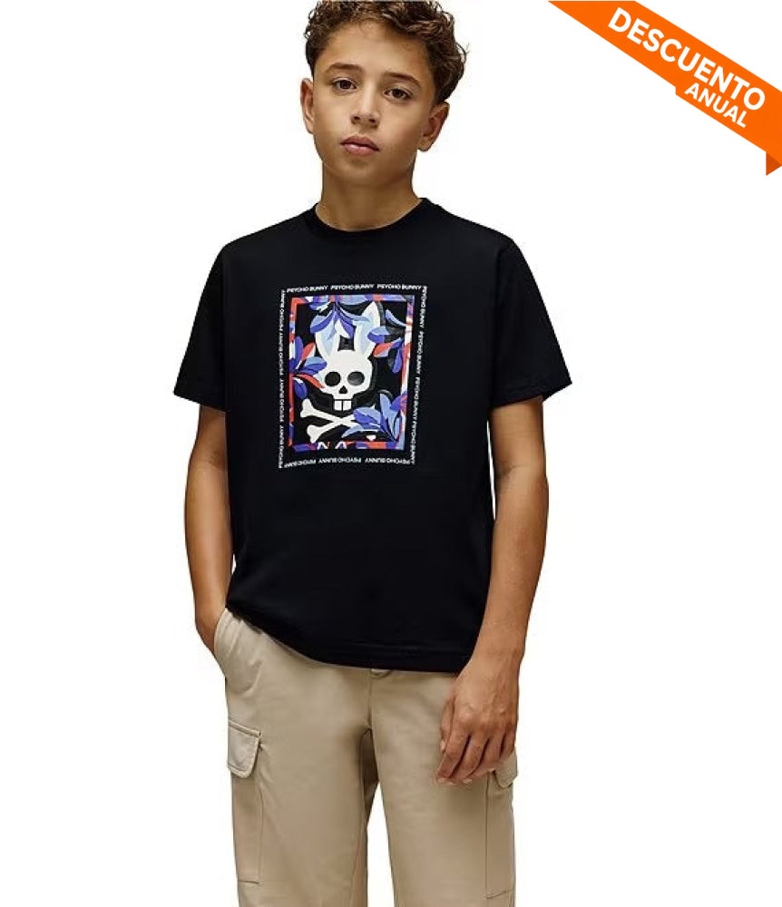 Camiseta Kids Psycho Bunny Camiseta Kids