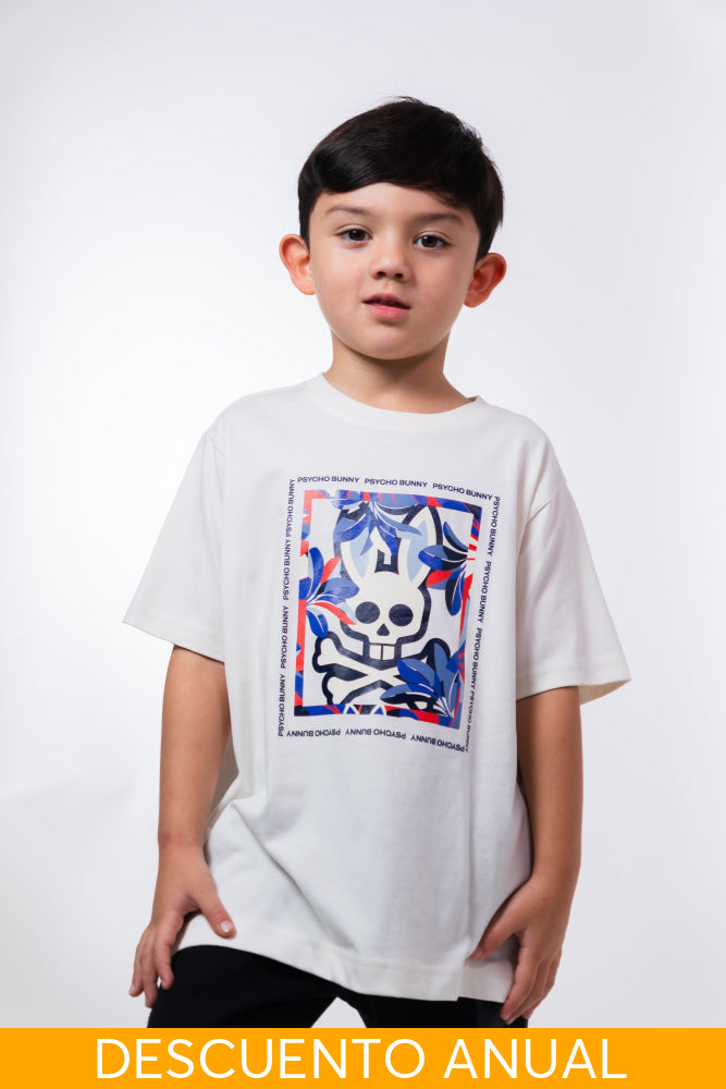 Camiseta Kids Psycho Bunny Camiseta Kids