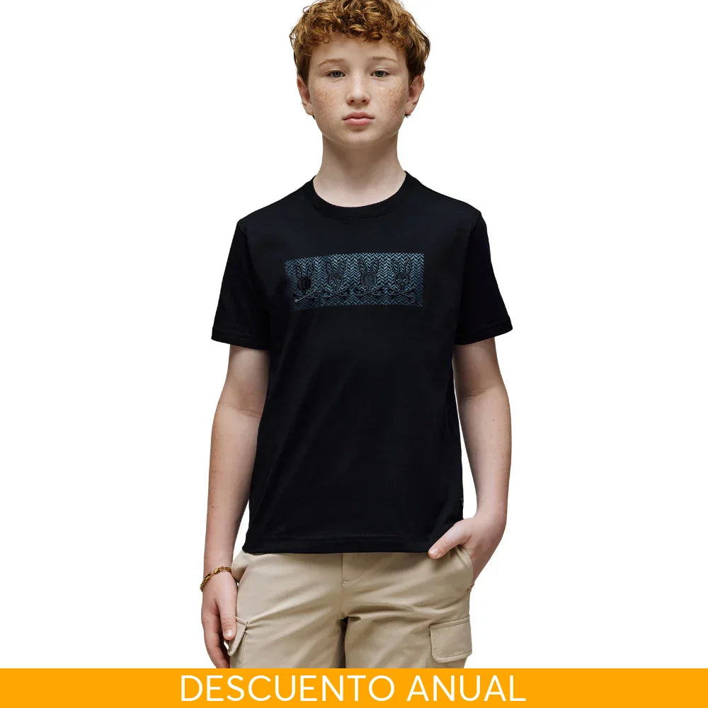 Camiseta Kids Psycho Bunny Camiseta Kids