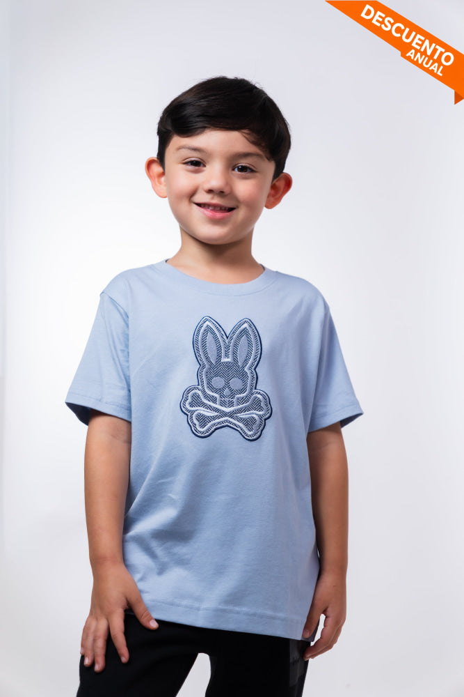 Camiseta Kids Psycho Bunny Camiseta Kids