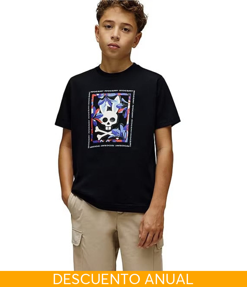 Camiseta Kids Psycho Bunny Camiseta Kids