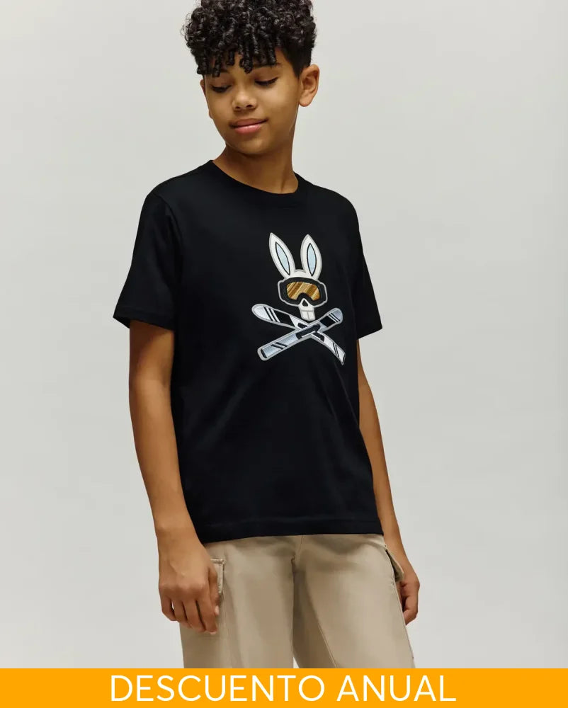 Camiseta Kids Psycho Bunny Camiseta Kids