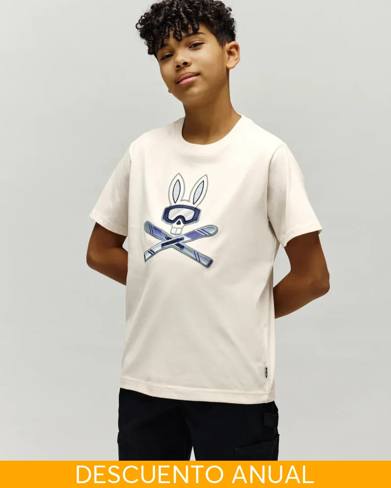 Camiseta Kids Psycho Bunny Camiseta Kids