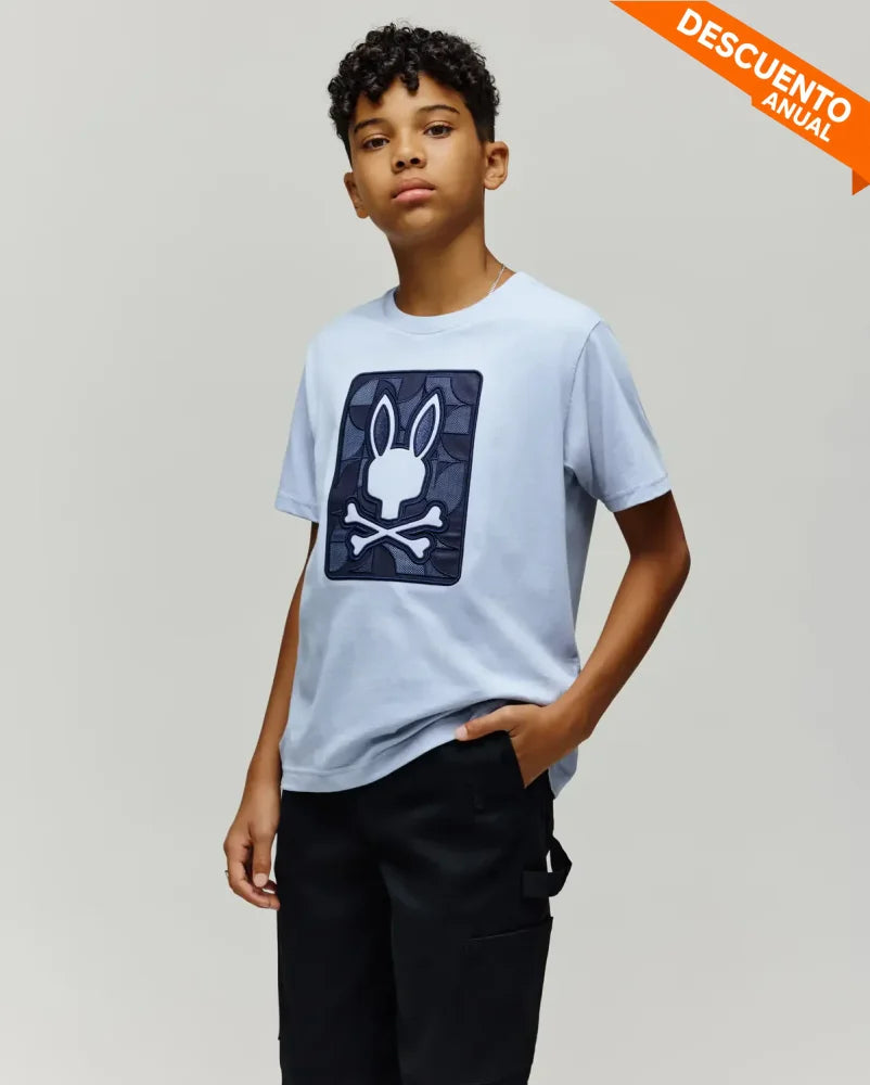 Camiseta Kids Psycho Bunny Camiseta Kids