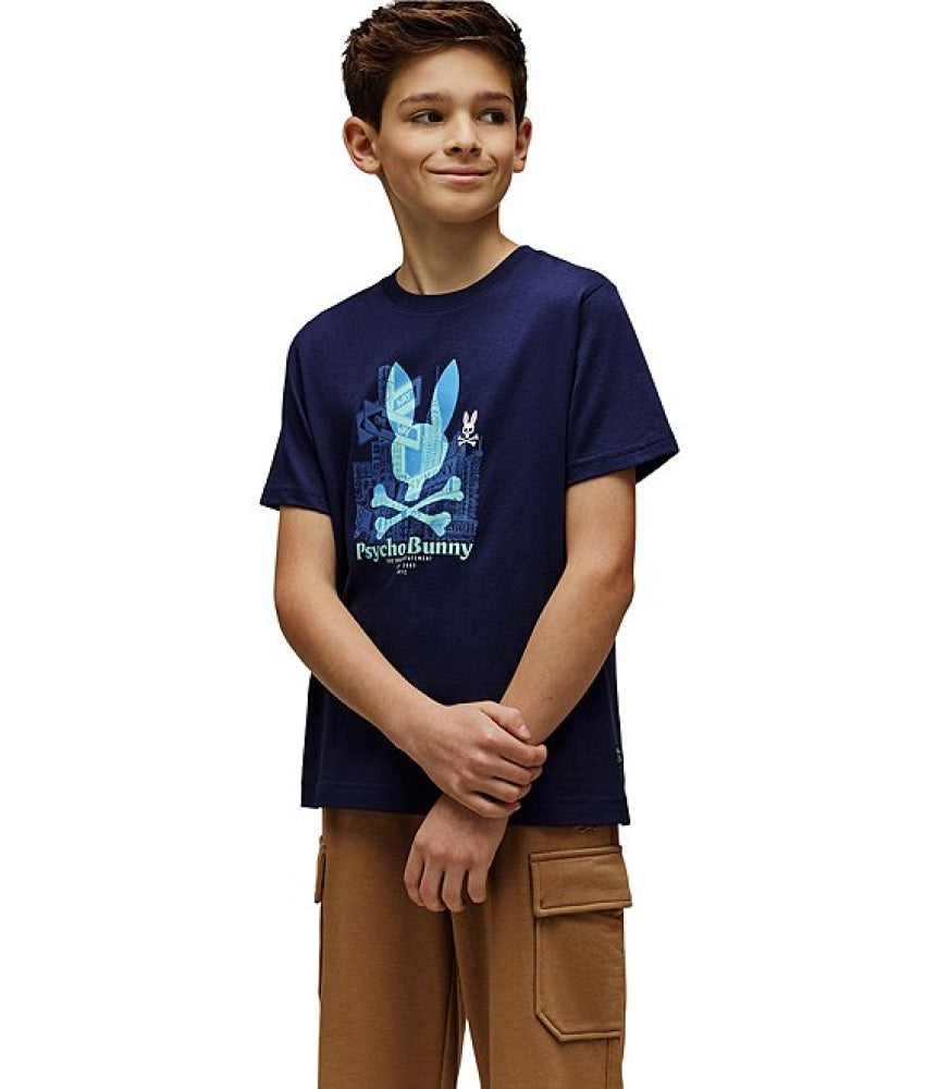 Camiseta Kids Psycho Bunny Camiseta Kids