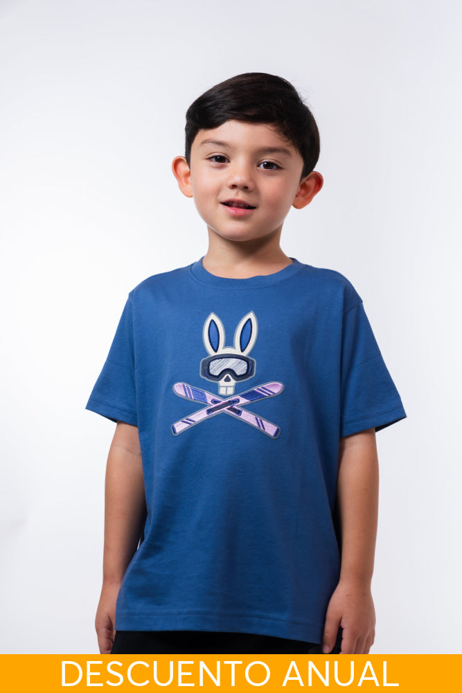Camiseta Kids Psycho Bunny Camiseta Kids