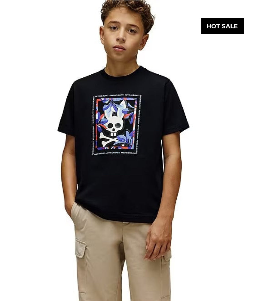 Camiseta Kids Psycho Bunny Camiseta Kids