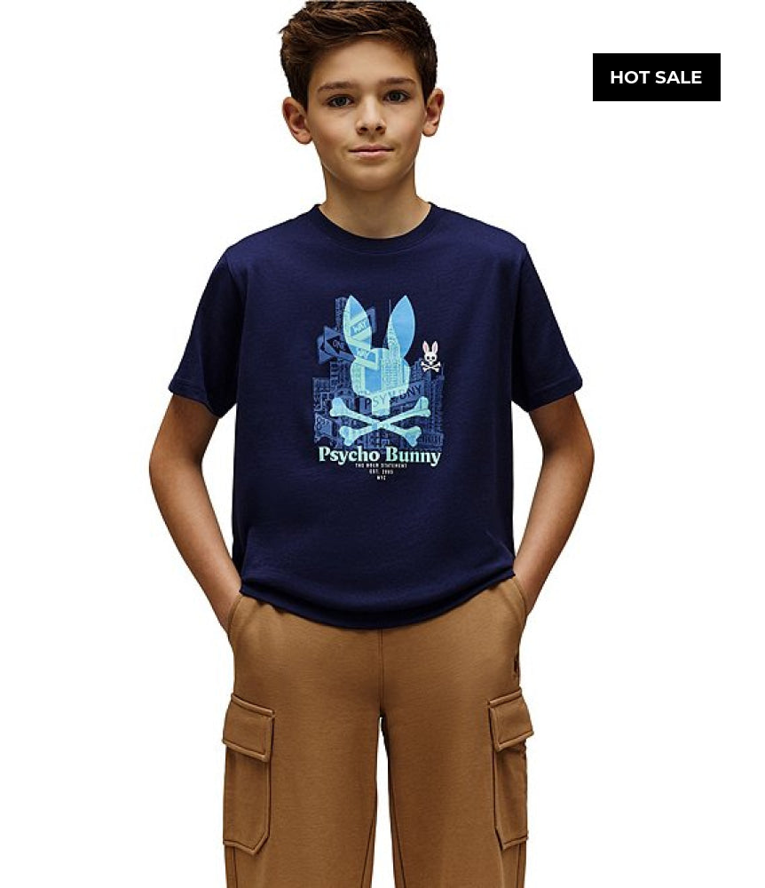 Camiseta Kids Psycho Bunny Camiseta Kids