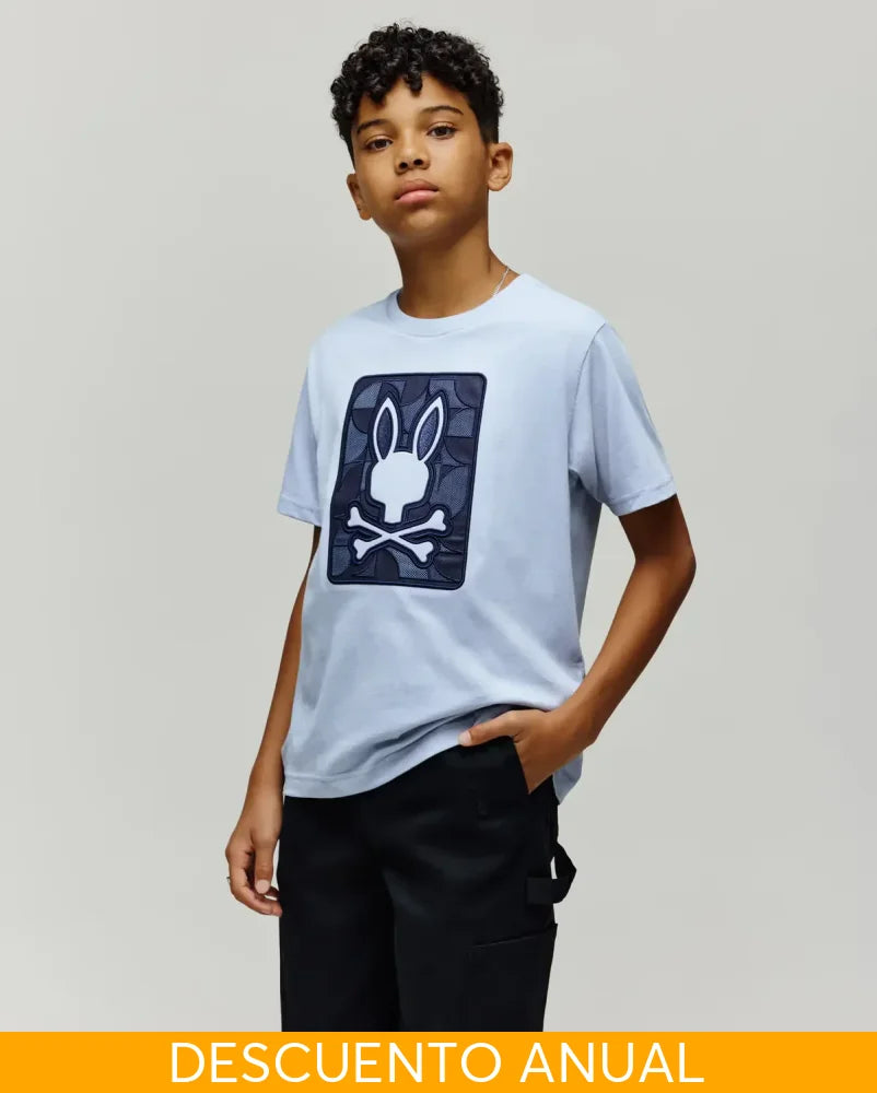 Camiseta Kids Psycho Bunny Camiseta Kids