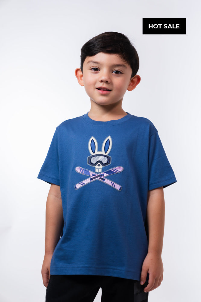 Camiseta Kids Psycho Bunny Camiseta Kids