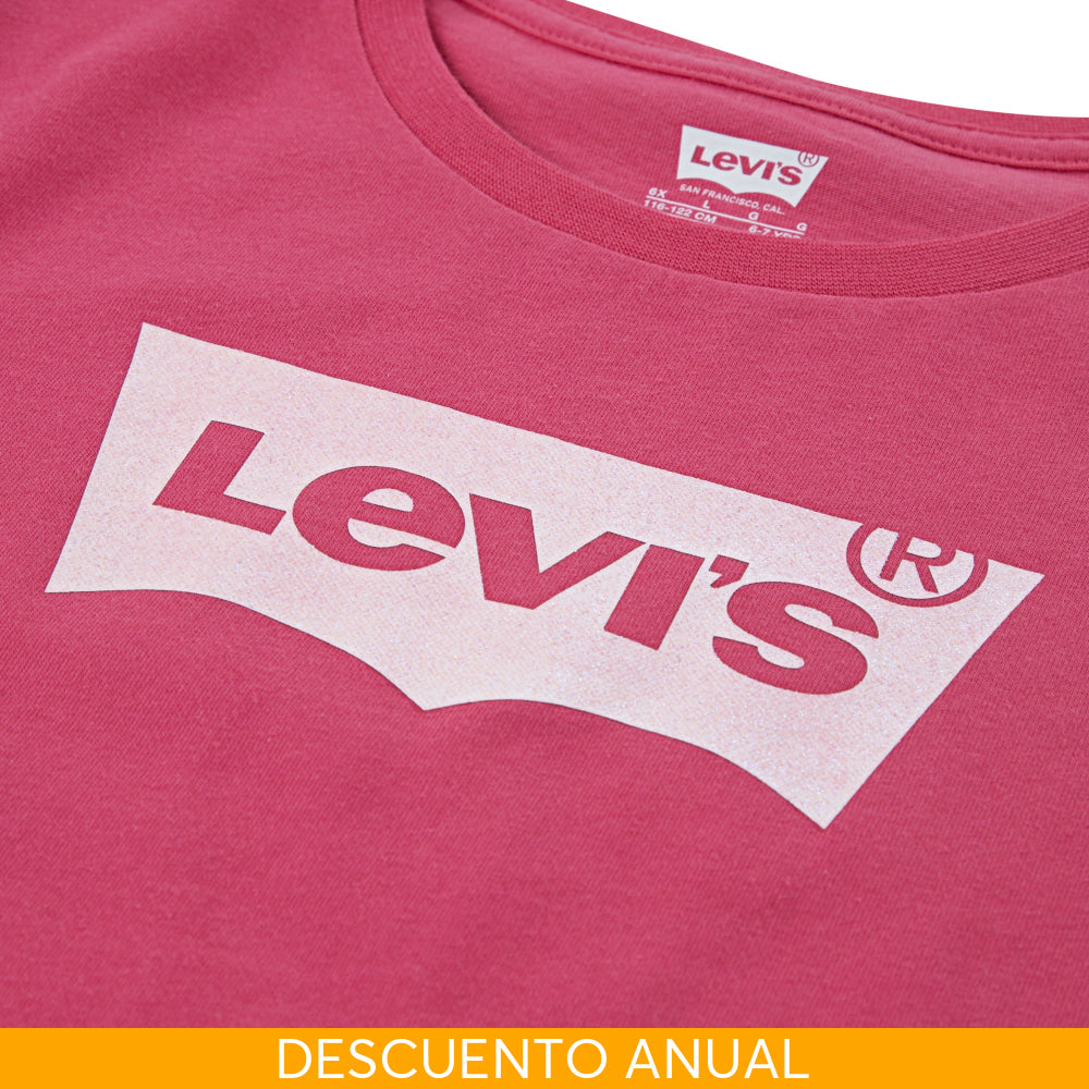 Camiseta Little Niña Kids Levi’s - Camiseta Kids