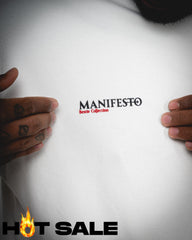Camiseta Manifesto Oversize Ivory Camiseta