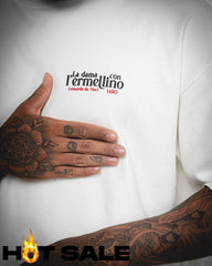Camiseta Manifesto Oversize Ivory Camiseta