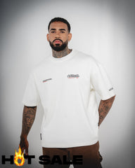 Camiseta Manifesto Oversize Ivory Camiseta