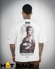 Camiseta Manifesto Oversize Ivory Camiseta