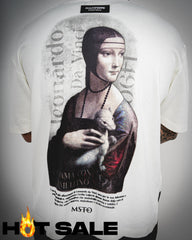 Camiseta Manifesto Oversize Ivory Camiseta