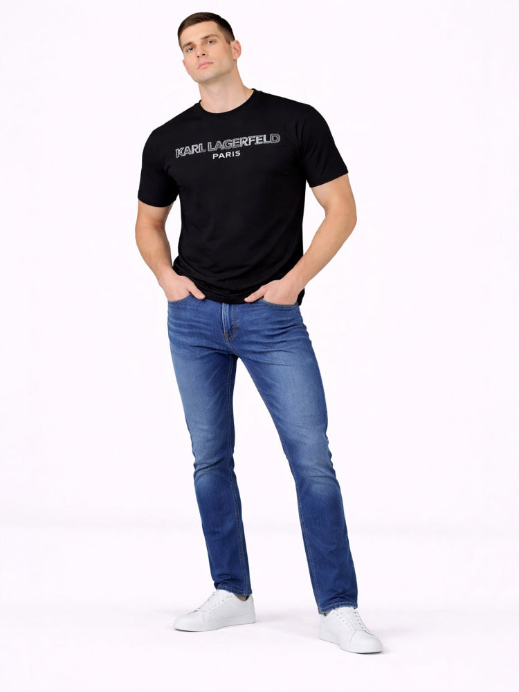Camiseta Negra Hombre Karl Lagerfeld - Camiseta