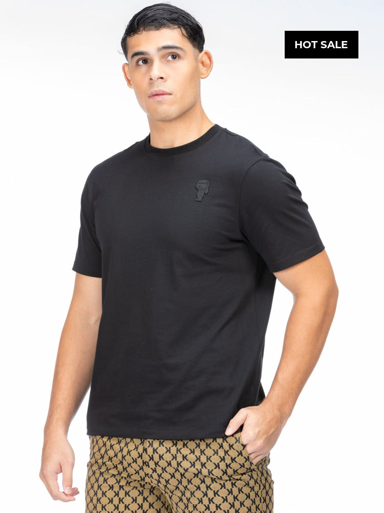 Camiseta Negra Hombre Karl Lagerfeld - Camiseta