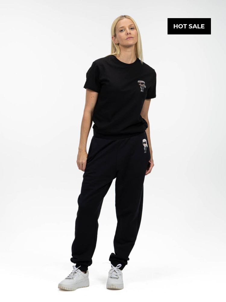 Camiseta Negra Mujer Karl Lagerfeld - Camiseta