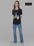 Camiseta Negra Mujer Karl Lagerfeld - Camiseta