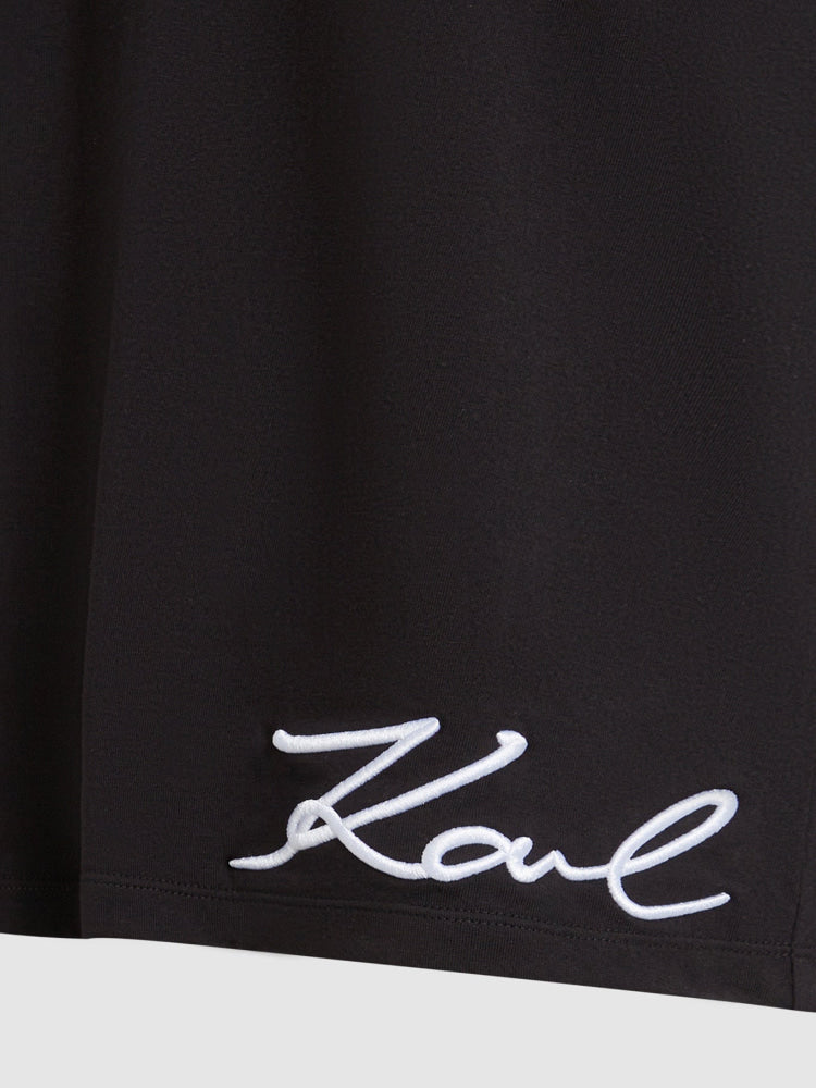 Camiseta Negra Mujer Karl Lagerfeld - Camiseta