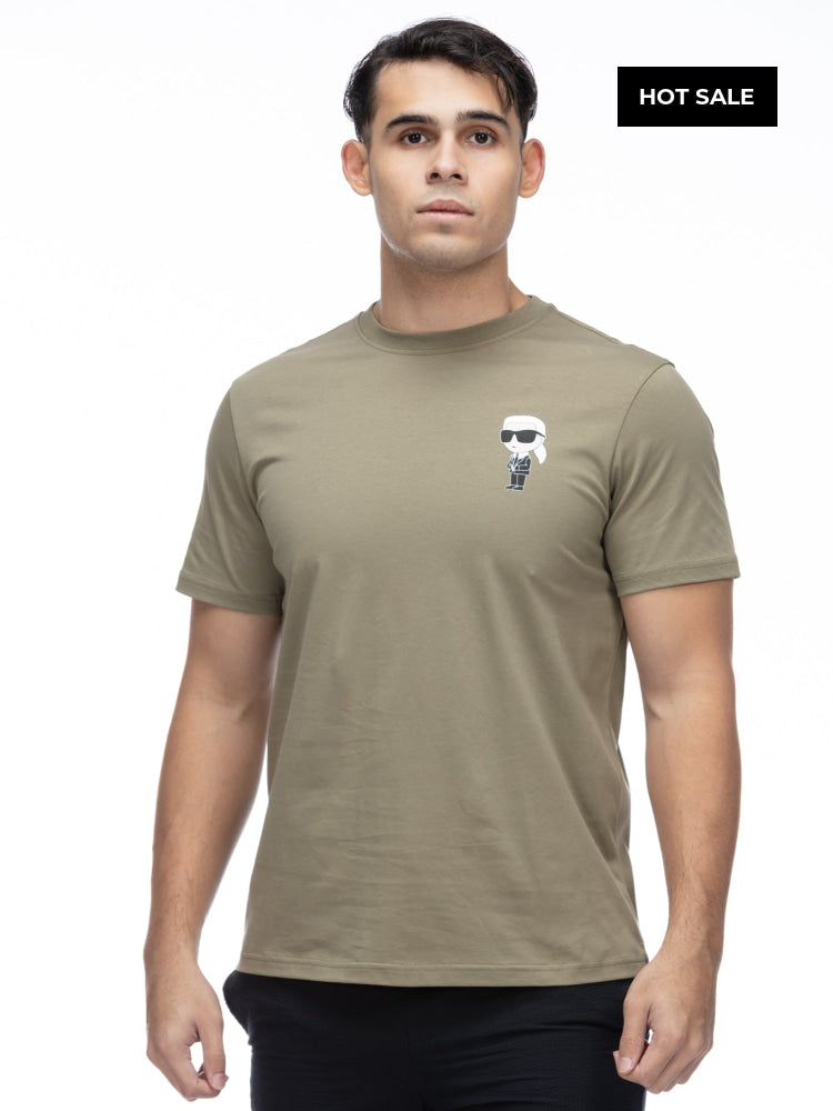 Camiseta Oliva Hombre Karl Lagerfeld - Camiseta