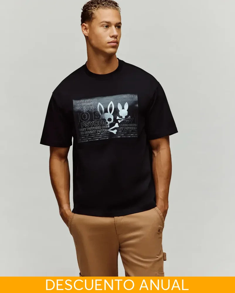 Camiseta Oversize Psycho Bunny - Camiseta
