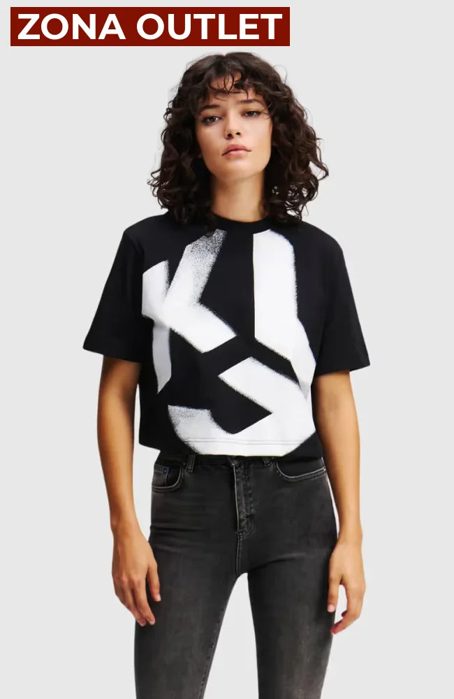 Camiseta Oversize Mujer Karl Lagerfeld Camiseta