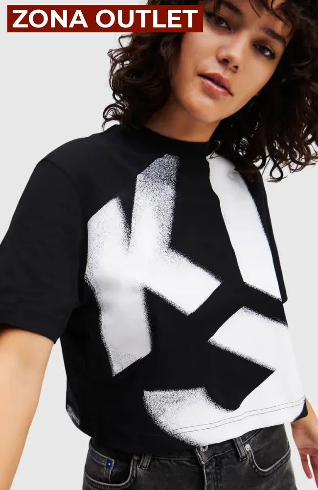 Camiseta Oversize Mujer Karl Lagerfeld Camiseta