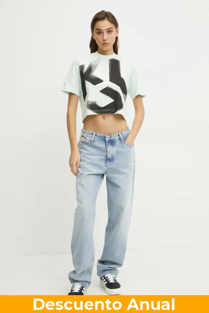 Camiseta Oversize Mujer Karl Lagerfeld Camiseta