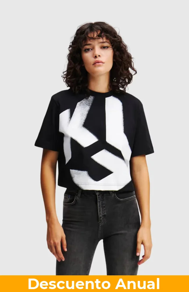 Camiseta Oversize Mujer Karl Lagerfeld Camiseta