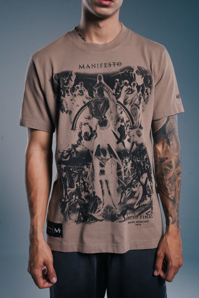 Camiseta Regular Manifesto Juicio Final Camiseta