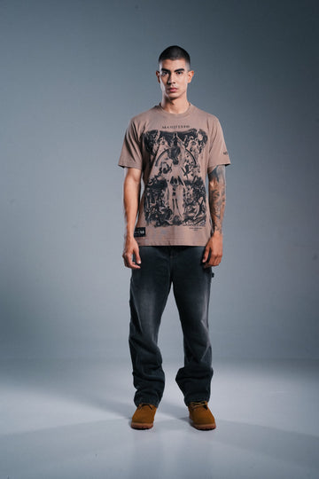 Camiseta Regular Manifesto Juicio Final Camiseta